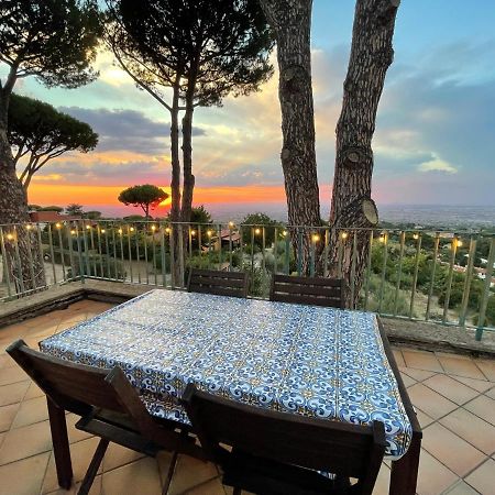 Appartamento Castelli Romani - Con Vista Su Roma Monte Porzio Catone Exterior foto
